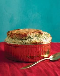 Spinach and Gruyere Souffle - Martha Stewart meatless main dishes