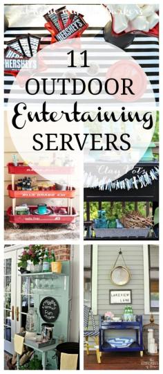
                    
                        11 Creative and functional Outdoor Entertaining Servers for any outdoor party | At Home With The Barkers
                    
                
