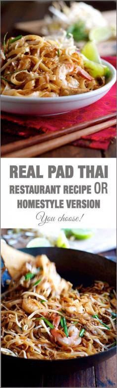 
                    
                        Shrimp / Prawn Pad Thai (Spice I Am Restaurant + Easy Homestyle)
                    
                
