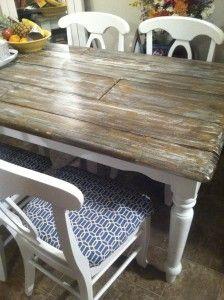 table legs and chair color? 20 Incredible DIY Furniture Ideas! Our kitchen table redo?