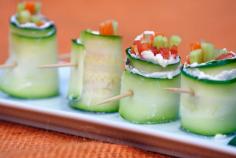 
                    
                        Vegetable "sushi" I'm making this today!  Yum
                    
                