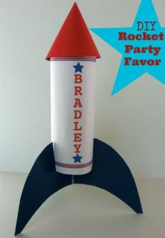 Toilet paper roll #rockets #crafts #kids #projects