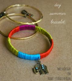 
                    
                        DIY Summer Bracelets Tutorial | Make your own jewelry |  TodaysCreativeLif...
                    
                