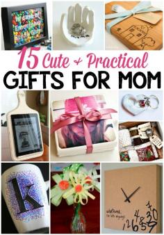 15 Cute & Practical DIY Gifts for Mom - The Realistic Mama