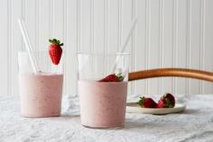 
                    
                        Roasted Strawberry Milkshake with Buttermilk and Mint
                    
                