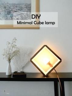 
                    
                        Ohoh Blog - diy and crafts: DIY wooden cube lamp
                    
                