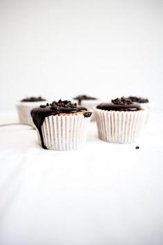 
                    
                        Cacao Nib Muffins with Espresso Dark Chocolate Glaze
                    
                