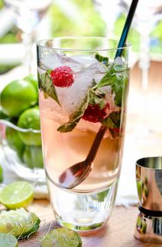 How about a Raspberry Basil Mojito for a specialty drink?