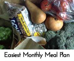 
                    
                        Easiest Monthly Meal Plan
                    
                