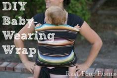 #Baby-Wearing #Wrap , #DIY Baby Gear
