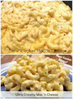 Slow cooker Mac 'n Cheese