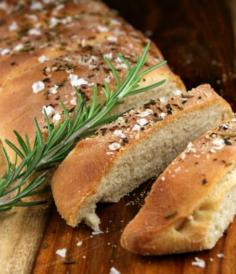 Rosemary-Sea Salt Italian Bread