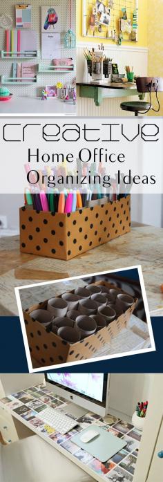 Creative Home Office Organizing Ideas Home Office Ideas