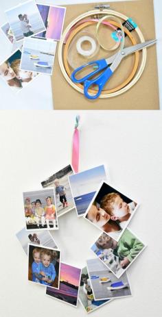 
                    
                        Are you obsessed with Instagram? If you have tons of Insta photos like I do, get them off your camera and turn them into a cute DIY Instagram wreath. Great for kids' photos!
                    
                