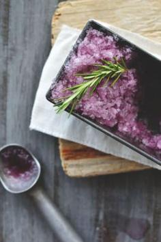 Moroccan Mint + Hibiscus Granita