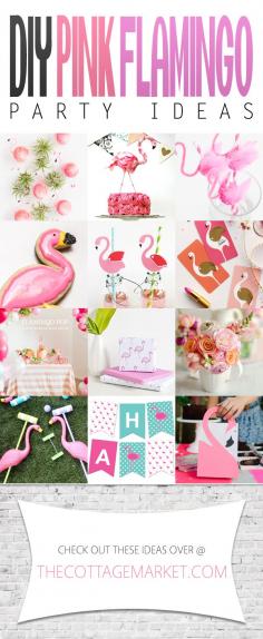 
                    
                        Flamingo DIY Projects for your Summer Party - The Cottage Market
                    
                