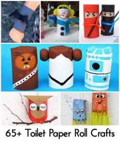 
                    
                        65+ Toilet Paper Roll Crafts
                    
                