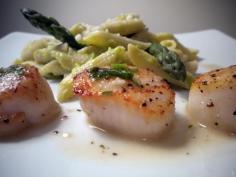 Savory Sea Scallops In White Wine Sauce Recipe - Food.com