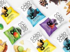 
                    
                        Cabo Chips's Updated Brand Identity References Tropical Travels #food trendhunter.com
                    
                
