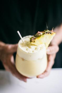 New Years Eve Cocktail - GINGER PINA COLADA {cocktail recipe}