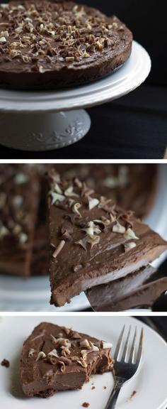 Rich & Creamy Chocolate Torte - Erren's Kitchen #delicious #recipe  #chocolate