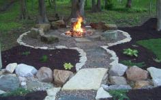 Backyard Landscaing Ideas Attractive Fire Pit Designs Homesthetics 7 Backyard Landscaping Ideas Attractive Fire Pit Designs