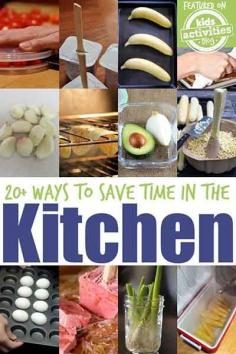 
                    
                        20 Ways To Save Time In The Kitchen
                    
                