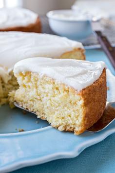 
                    
                        Sweet Cornbread Cake with Salted Honey Butter Frosting
                    
                
