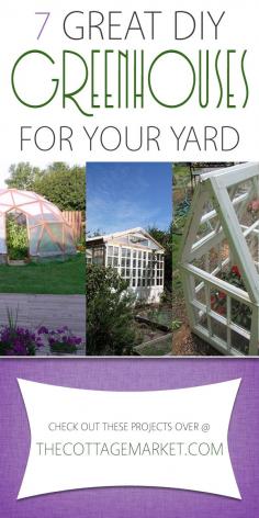 
                    
                        7 Great Greenhouse DIY Projects For Your Yard - The Cottage Market
                    
                