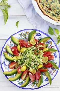 Yummy Mummy Kitchen: Raw Zucchini Salad Recipe