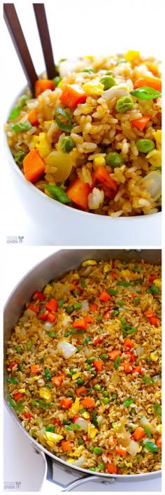The best Fried Rice Recipe (better than the restaurant version). | gimmesomeoven.com