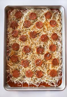 Parmesan Pepperoni Crustless Pizza (GF)