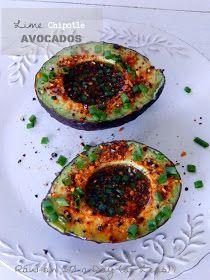 Lime Chipotle Avocados ~ Raw Food Recipe and tons of raw recipes!