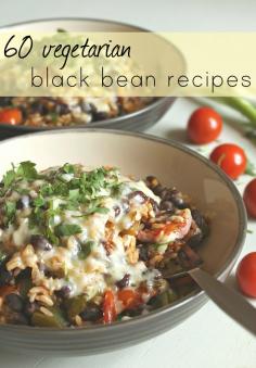 60 black bean recipes - Meatless Monday ideas