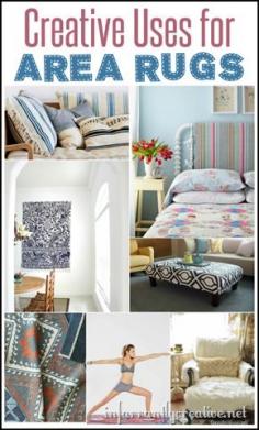 
                    
                        DIY HOME DECOR | Creative Uses for Area Rugs
                    
                