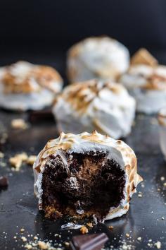 
                    
                        Meringue Encased Chocolate Mousse S'mores
                    
                