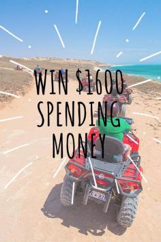 
                    
                        This one is for our Australian friends. Please share it with an Aussie you know if you are not from the Land Down Under.   Easy to enter and win $1600 spending money for your next trip!!
                    
                