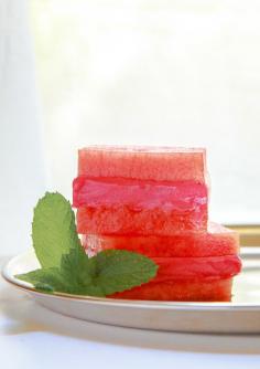 
                    
                        Watermelon & Raspberry Sorbet Ice Cream Sandwich
                    
                