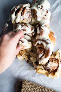 
                    
                        everything is going to be all right gooey chocolate pull apart rolls | Flourishing Foodie
                    
                