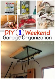 
                    
                        Garage organization ideas that can be done in a weekend
                    
                