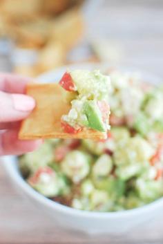 
                    
                        Avocado Feta Salsa - you won't believe how delicious this dip is! Serve with pita chips for the perfect party food!
                    
                