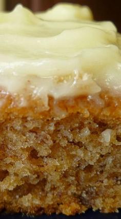 Banana Sheet Cake with Cream Cheese Frosting