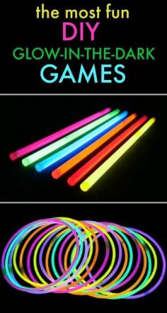 Glow in the Dark Games for 4th of July or NYE.