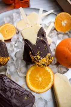 
                    
                        Chocolate Dipped Orange Creamsicles
                    
                