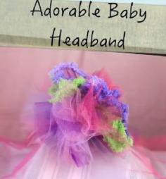 
                    
                        Adorable Baby Headband - DIY Video Tutorial
                    
                