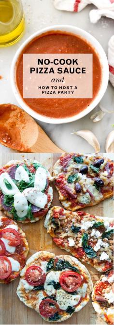 
                    
                        4-Ingredient, No-Cook Pizza Sauce makes throwing a pizza party easy
                    
                