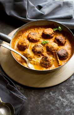 Recipe for Malai Koftas in Creamy Curry Sauce | Vegetarian Indian Cuisine