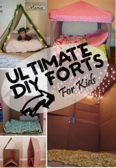 Super Easy DIY Forts for Kids