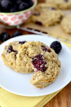 Lemon Blackberry Breakfast Cookies (Gluten, Egg, and Dairy-Free) + Why I’m Going Gluten Free | Iowa Girl Eats
