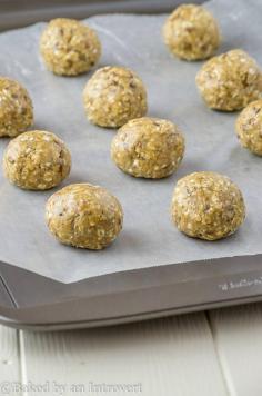 Almond Butter Oat Bites are a healthy, wholesome snack option!